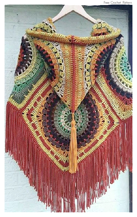 Crochet Women Capes & Poncho Patterns & Tutorials