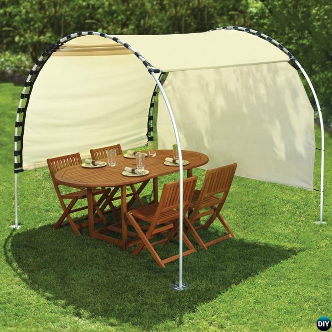 DIY Outdoor PVC Canopy Projects [Picture Instructions]