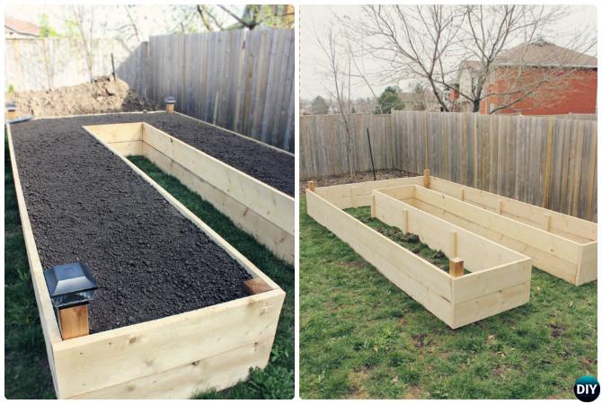 Diy Raised Garden Bed Ideas, Building A Raised Garden Bed With Wood