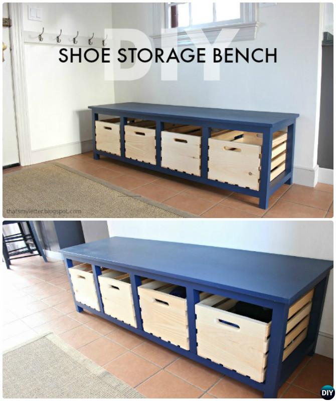 20 Best Entryway Bench DIY Ideas Projects Picture