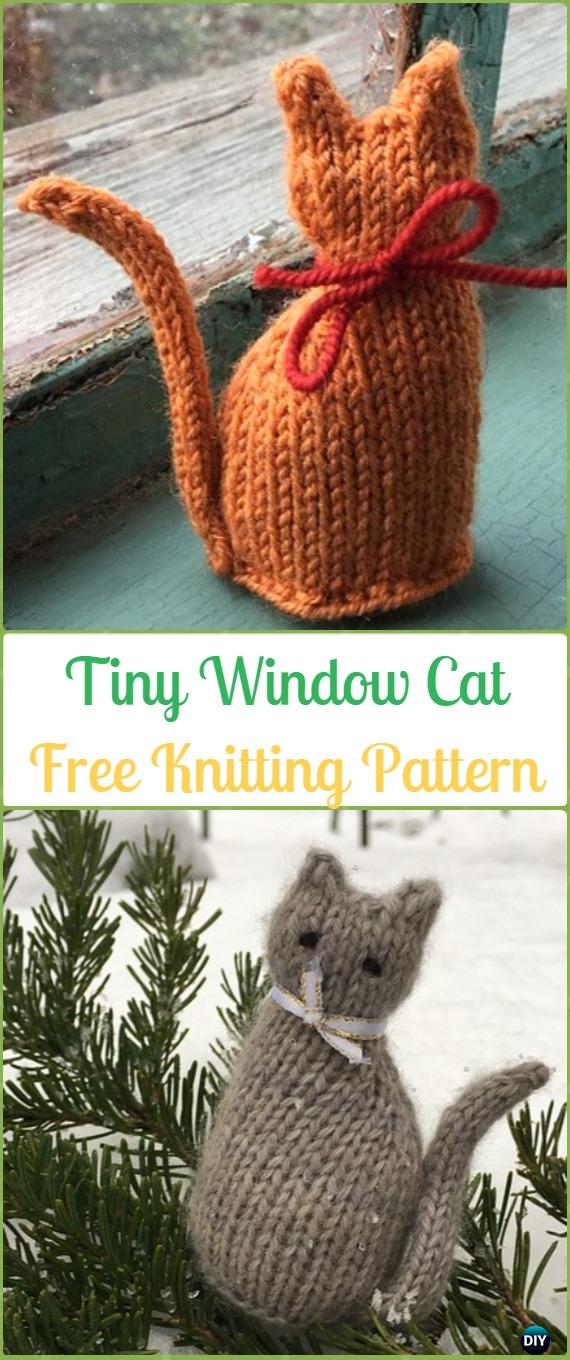 Amigurumi Knit Cat Toy Softies Free Patterns