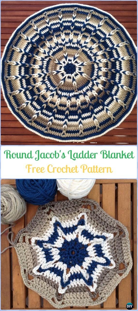 Crochet Circle Blanket Free Patterns