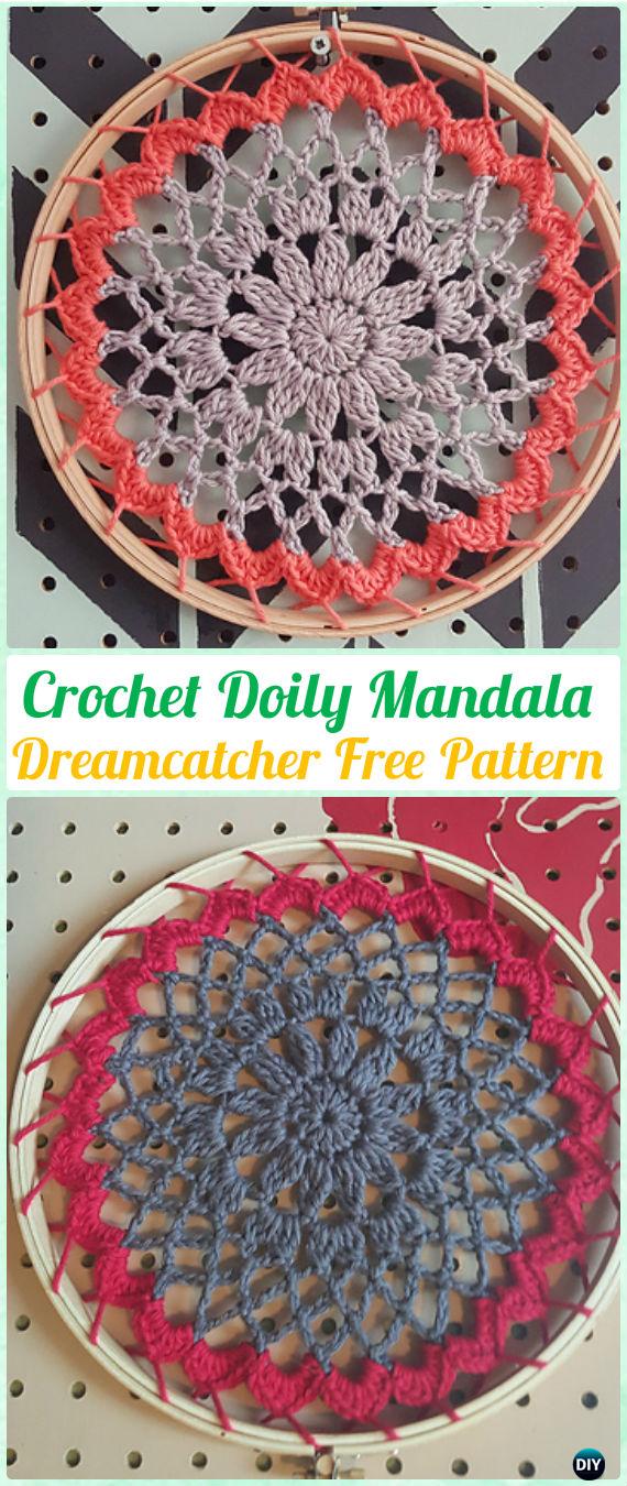 Crochet Dream Catcher &amp; SunCatcher Free Patterns