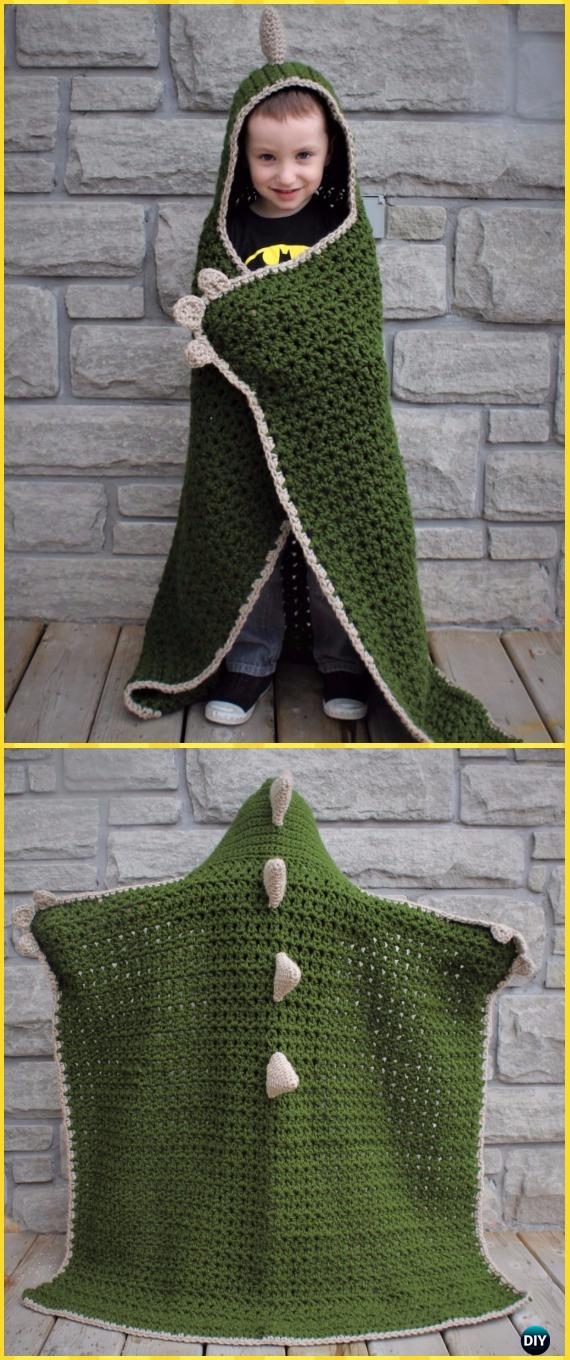 Crochet Hooded Blanket Free Patterns &amp; Tutorials
