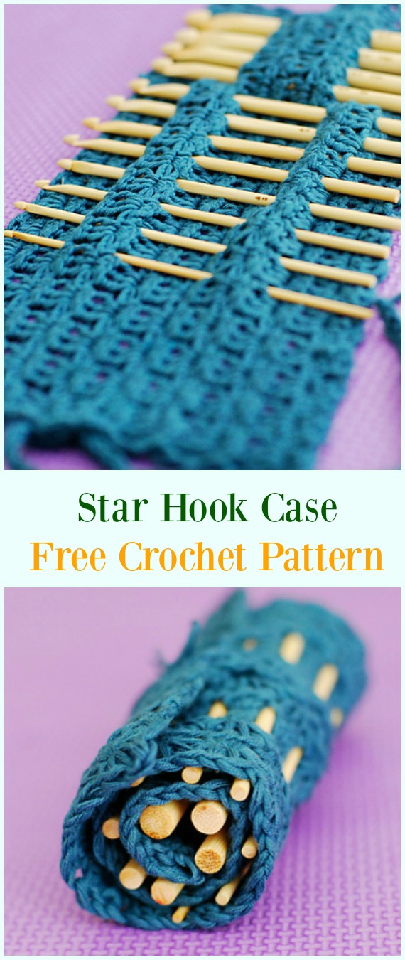 Crochet Hook Case &amp; Holders Free Patterns