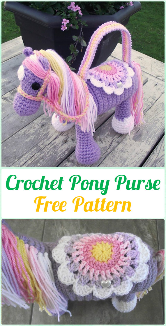 Crochet Kids Bags Free Patterns &amp; Instructions