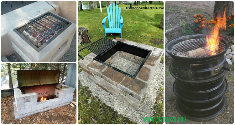 DIY Backyard BBQ Grill Projects Instructions