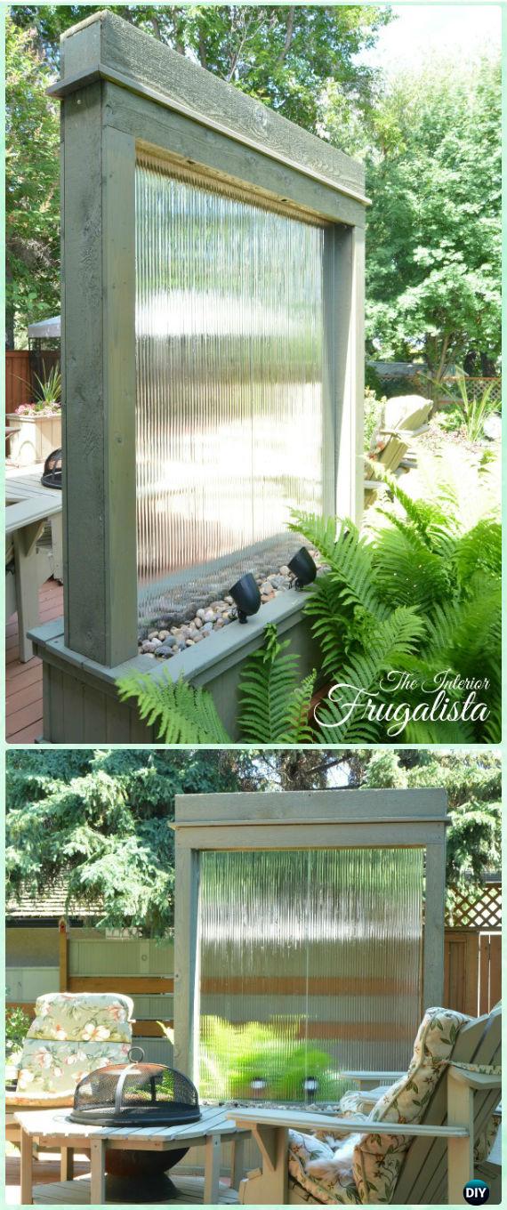 DIY Garden Fountain Landscaping Ideas & Projects with Instructions