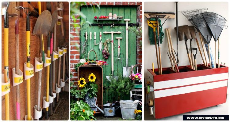 Garden Tool Organizer Storage Diy Ideas Projects Instructions - Garden Tool Cart Ideas