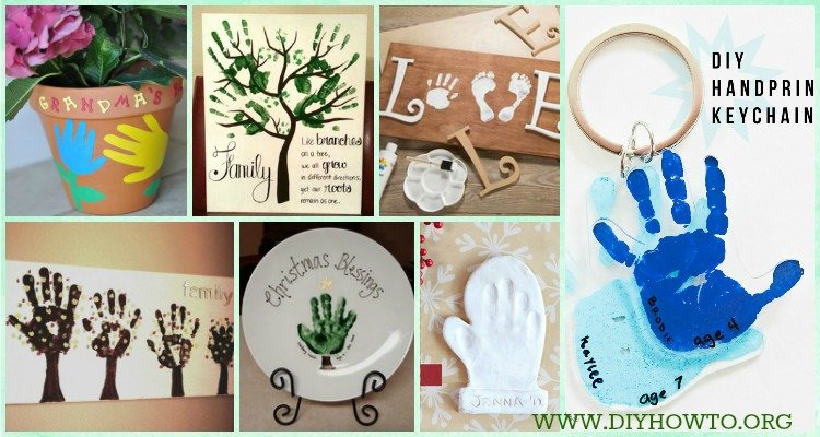 DIY Handprint Craft Gift Ideas Anyone Can Make [Instructions]