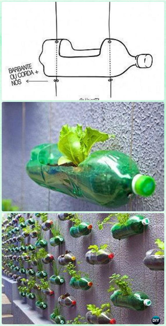 DIY Plastic Bottle Garden Projects & Ideas [Picture