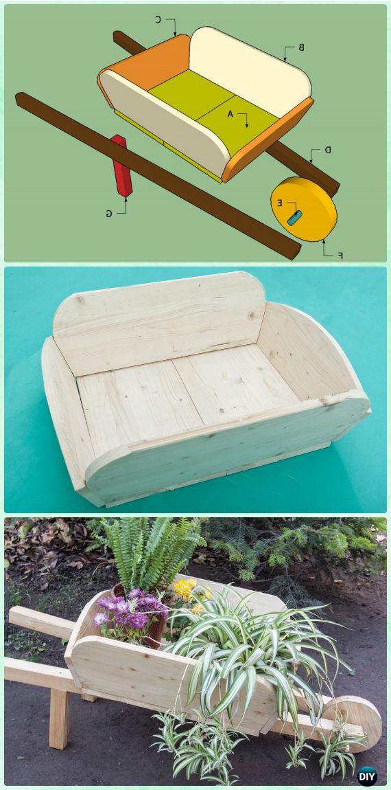 DIY WheelBarrow Garden Projects \u0026 Instructions