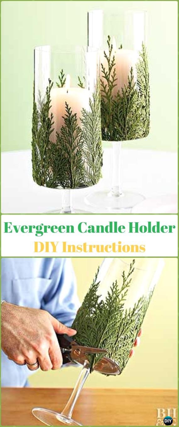 Quick Easy Last Minute Holiday Candle DIY Craft Ideas To Light Up Your ...
